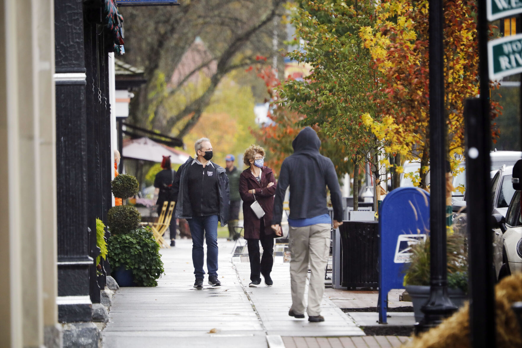 pedestrians in downtown Great Barrington (copy)